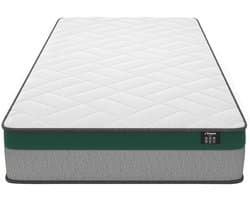 Vente-unique Set lattenbodem en matras met pocketveren dikte 22cm PRESTIGE van YSMÉE - 90 x 190 cm