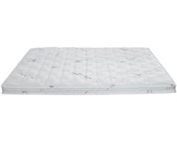 Topdekmatras Eco Suberbe Biologische Natuurlatex - 140x190 - 11 cm dik - Anti-Allergie - Afritsbare en wasbare hoes
