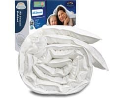 LitaLente Luxe All Season Dekbed - 200x200cm - Anti-allergisch – Hotel Kwaliteit – All Year – Tweepersoons dekbed