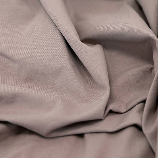 Kayori Tara Topper Hoeslaken Jersey Stretch - 140-160x200-220cm - Biologisch Katoen - Strijkvrij - Nude