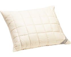 Yumeko hoofdkussen wol deluxe 60x70 stevig - Biologisch & ecologisch