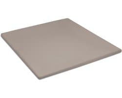 Cinderella - Topper Hoeslaken - Tot 15 cm matrashoogte - Double Jersey - 160x200/210 cm - Taupe