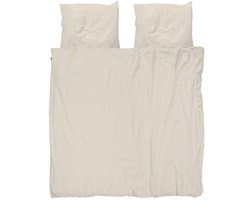 Snurk Beige Dekbedovertrek Lits Jumeaux 240 x 200/220 cm