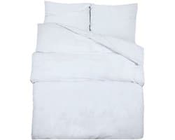 Dekbedovertrekset | Beddengoed lichtgewicht 260x240 cm microvezel wit
