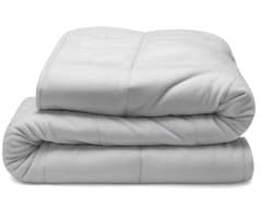 Verzwaringsdeken 6 kg Grijs - Luxe kwaliteit - BEST GETEST - 150 x 200 cm Zwaartedeken - Premium Weighted blanket - Professioneel verzwaarde deken - Het Ultieme kadootje - Warm Verzwarings deken - REM nights®