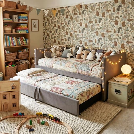 ADFBL Bedbank Uitschuifbaar Grijs - Fluweel Slaapbank 90x200 tot 180x200 | Logeerbed met Hefbare Lade