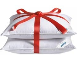 Hoofdkussen Ariane 1200 - 15% dons - 60x70 cm (VOORDEEL SET 2 STUKS)