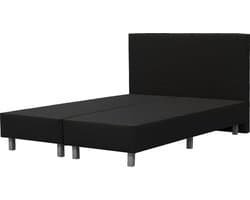 Boxspring - Amsterdam - 180x200 - Zwart - Stof