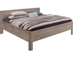 B Bright Bed Bienne Rondo - 120 x 210 cm - truffel eiken