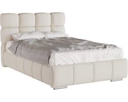 Tweepersoonsbed Bliss / Eenpersoonsbed 120 x 200 cm met opbergruimte, lattenbodem en 7zonen Multipocketmatratze CIRA (24cm)