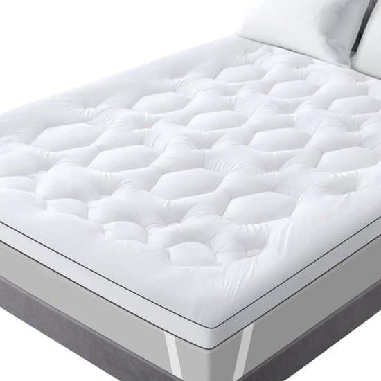 Microvezel Matrastopper - Groot Formaat (160 x 200 cm) - Comfortabel en Ademend - 1200 g/m²