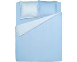 Cinderella Monaco Dekbedovertrek - Litsjumeaux - 240x200/220 cm - Blauw