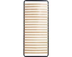 Lattenbodem 90x200 - bedbodem in metalen frame 49x30 mm - 27 latten