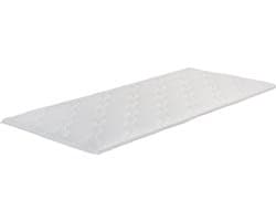 Topdekmatras Latex NL 3cm - 140x200 - 3 cm dik - Anti-Allergie - Afritsbare en wasbare hoes