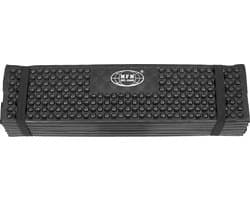 Fox Outdoor - Thermisch isolerend kussen - Opvouwbare zitmat - zwart - 180 x 58 cm.