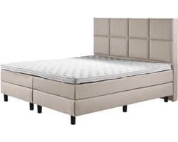 Boxspring Luxe 160x200 8 vlaks beige