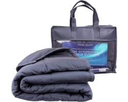 Verzwaringsdeken - Therapiedeken Zware deken - Ontspanning en Slaap - Hypoallergeen Ademend - 155 x 220 cm - Rood