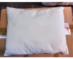 INNY - Puchkussen - 50x60 cm - Ekri - Natuurlijk Vulkussen