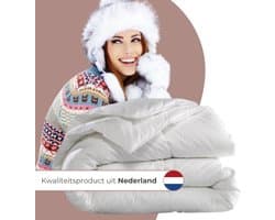 Zavelo - Dik Hollands Donzen Dekbed - Dekbedden - Winterdekbed - Warmteklasse 1 - Dik Nederlands Dekbed met Dons - 200 x 200 cm