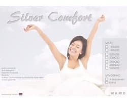 iSleep Silver Comfort 4-Seizoenen Dekbed - Tweepersoons - 200x220 cm - Wit