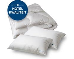 Fletcher Hotels - Dekbedset - 240 x 200 - Hotelkwaliteit - Anti-allergisch - All-season - Makkelijk Wasbaar