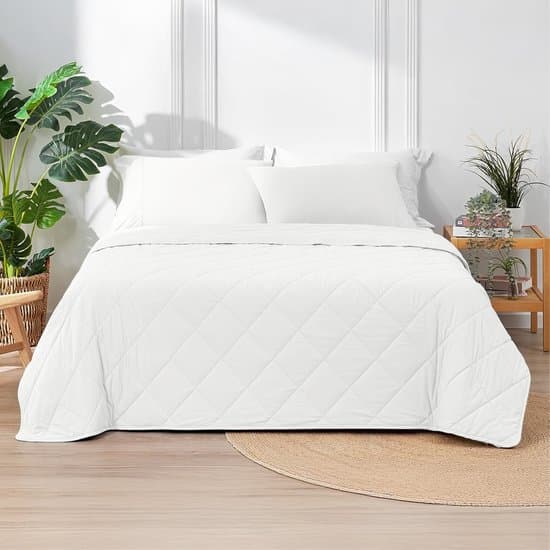 Sleep Comfy - Cooler Series - Katoen Zomer Dekbed | 200x200 cm - Anti Allergie, Katoen en Fris - Tweepersoons Dekbed- Ventilatie - Zomerdekbed