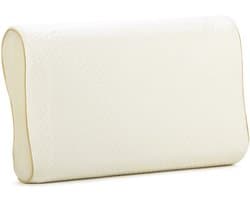 Vitapur Kussen - Hoofdkussen nekklachten - Verkoelend Hoofdkussen - Traagschuim Hoofdkussen - Geschikt voor rug- en zijslapers - Ergonomisch - 37x55