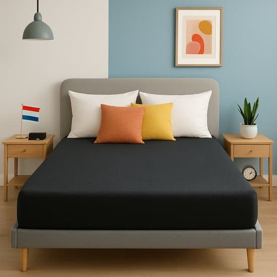 Saphira ESSENTIALS Badstof Hoeslaken – Antraciet – 160x200 cm – 30 cm Matrashoogte – 80% Katoen / 20% Polyester – 360° Rondom Elastiek – Luxe Comfort & Perfecte Pasvorm