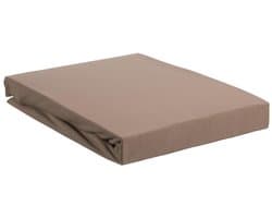 Beddinghouse Jersey Lycra - Splittopper Hoeslaken - 180x200/220 - Taupe