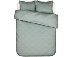 Essenza Felipa Dekbedovertrek Dusty green - Lits-Jumeaux - 240x200/220 cm
