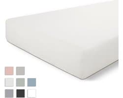Byrklund Jersey Hoeslaken - Hoeslaken 180x200 - 100% Katoen - Off White