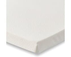 Matrastopper Koelschuim - Matrasverbeteraar Topper - Verbeteren Slaapcomfort - Dubbel Koel Geheugenschuim - 140x200 cm - Wit