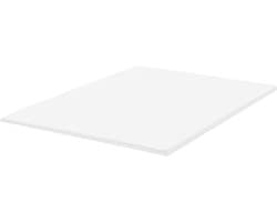 BELIANI RESTFUL - Matrastopper - Wit - 160 x 200 cm - PU Schuim