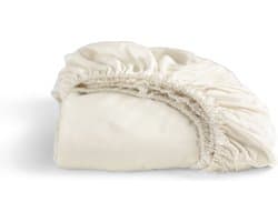 Cinderella - Weekend - Hoeslaken - Tot 25 cm matrashoogte - 100% Katoen - 120x200 cm - Ivoor