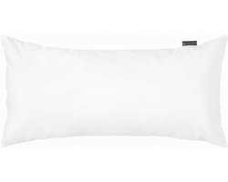 Standaard Kussen - Slaapkussen Decoratiekussen - Ontspannen Slapen - Wasbaar Makkelijk Onderhoud - 40 x 80 cm - Wit