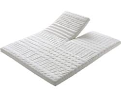 Split Topper 140x200 - 10cm dik - HR Koudschuim - Afritsbaar hoes - Ergoline