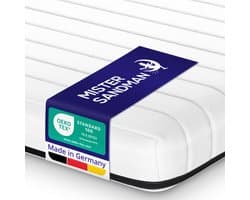 Matras 160x200 cm - Comfortschuim - Wit - Matrassen - Stevig