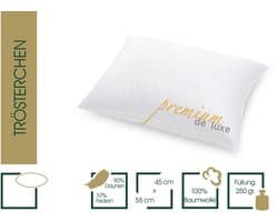 HANSKRUCHEN Premium de Luxe dons comfortkussen – 45x55 cm – Made in Germany