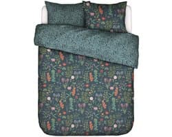 Essenza Marigold Dekbedovertrek Slate grey - Tweepersoons – 200x200/220 cm