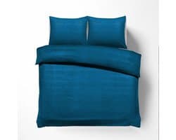 Husch Dekbedovertrek - Embossed Croco - 200x200/220 - Petrol