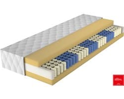Matras - Pocketveren + 5 cm Latex – 170x190x25 cm