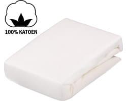 Molton Hoeslaken | Matrasbeschermer | Extra Dik | 100% Puur Katoen | Fris & Koel Slapen | Ventilerend & Absorberend | Tweepersoons | 140x220 cm