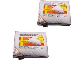 TonTon Hoofdkussen Anti-nekpijn Set 50 x 60 x 8 cm - 2 stuks