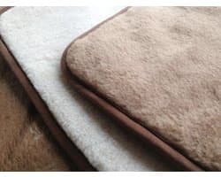 Dekbed 100% Wol - Dubbelzijdig - Puur Australische Merino & Kameel Blend Cocoa Milk – Bruin Wit Premium Wollen Deken OnceDoce® 2 x 450 g/m² - Warm Ademend Zacht – Woolmark ® Keurmerk - Wasbaar – 2-persoons 220x200cm