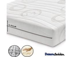 Matras 180x200 - Nasa Traagschuim - Pocketvering 9-zones - Cool & Fresh -  ca. 21cm dik