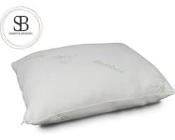 Bamboe hoofdkussen - memory foam - orthopedisch hoofdkussen- ergonomisch traagschuimkussen