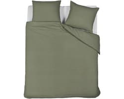 Beddinghouse Summer dekbedovertrek - Effen - Lits-jumeaux - 240x200/220 - Green