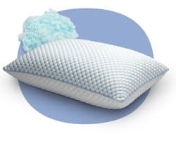 Perfect Pillow Comforter - Hoofdkussen - Traagschuim snippers - Aanpasbaar - Verkoelend - 66x51 cm