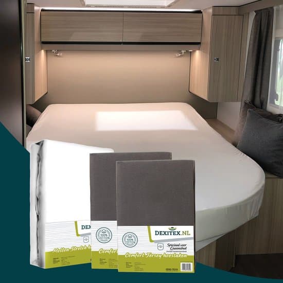 Dexitex 2 x Jersey Antraciet + 1 x molton pakket Queensbed/Eilandbed