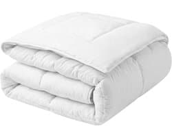 BELIANI LEMBERG - Dekbed - Wit - 220 x 240 cm - Microvezels